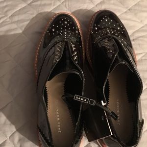 Women Zara platform shoes